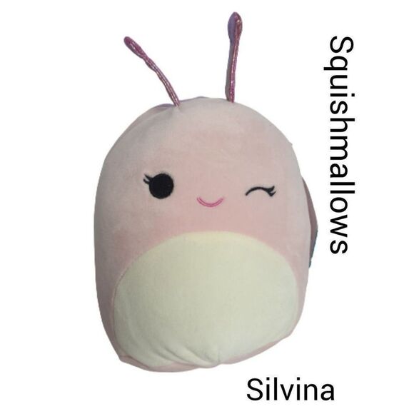 Squishmallows Silvina The Sea Snail 8" Rare Easter Edition Soft Plush Toy NWT - Picture 1 of 7